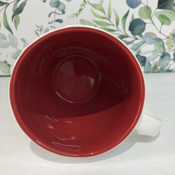 Starbucks 2010 Holiday Christmas Embossed Holly Red Berries‎ Coffee Tea Cup Mug - Picture 10 of 10